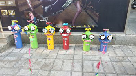 梨林商业区彩绘