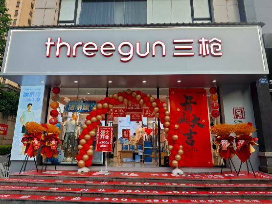 梨林三枪连锁店装修