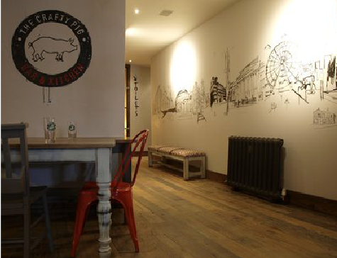 梨林教你判断手绘墙质量的好坏。